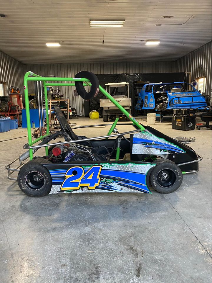 2008 Rage Nitro Cage Kart