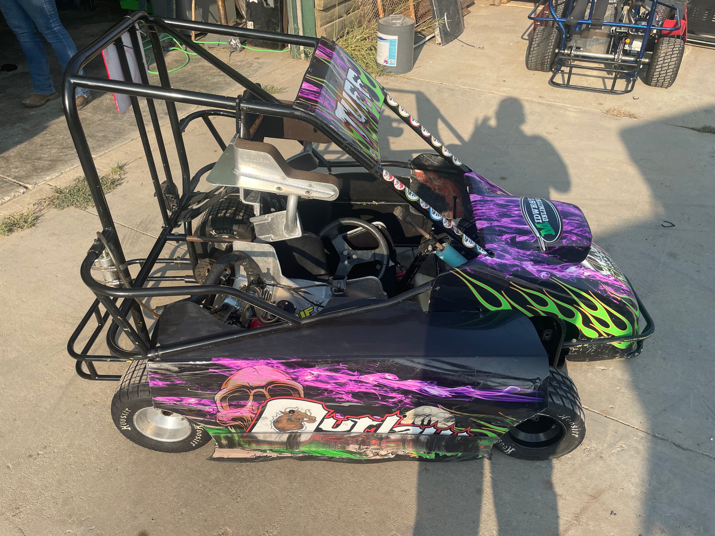 Used Status Cage Kart