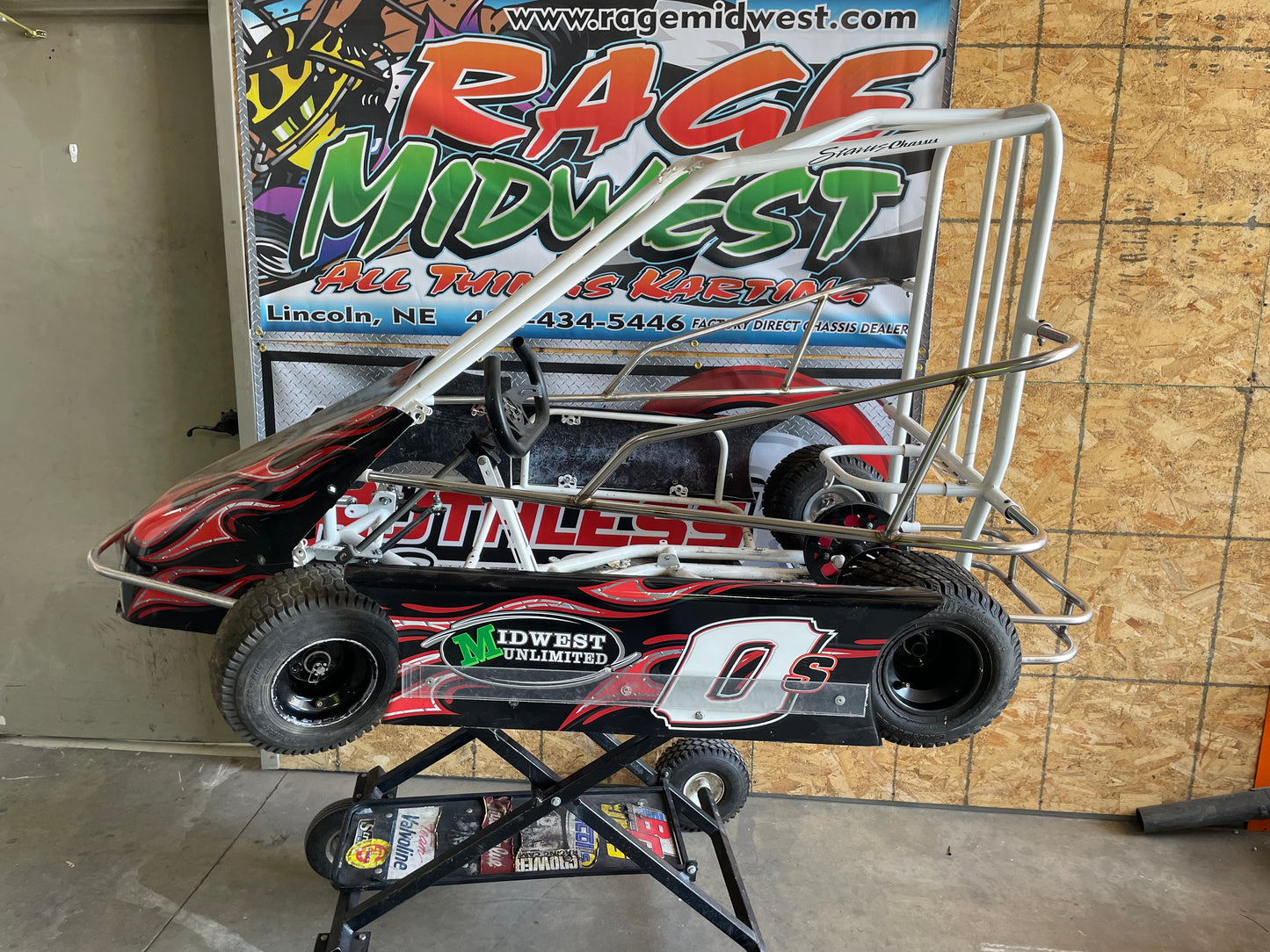 Used Status Cage Kart