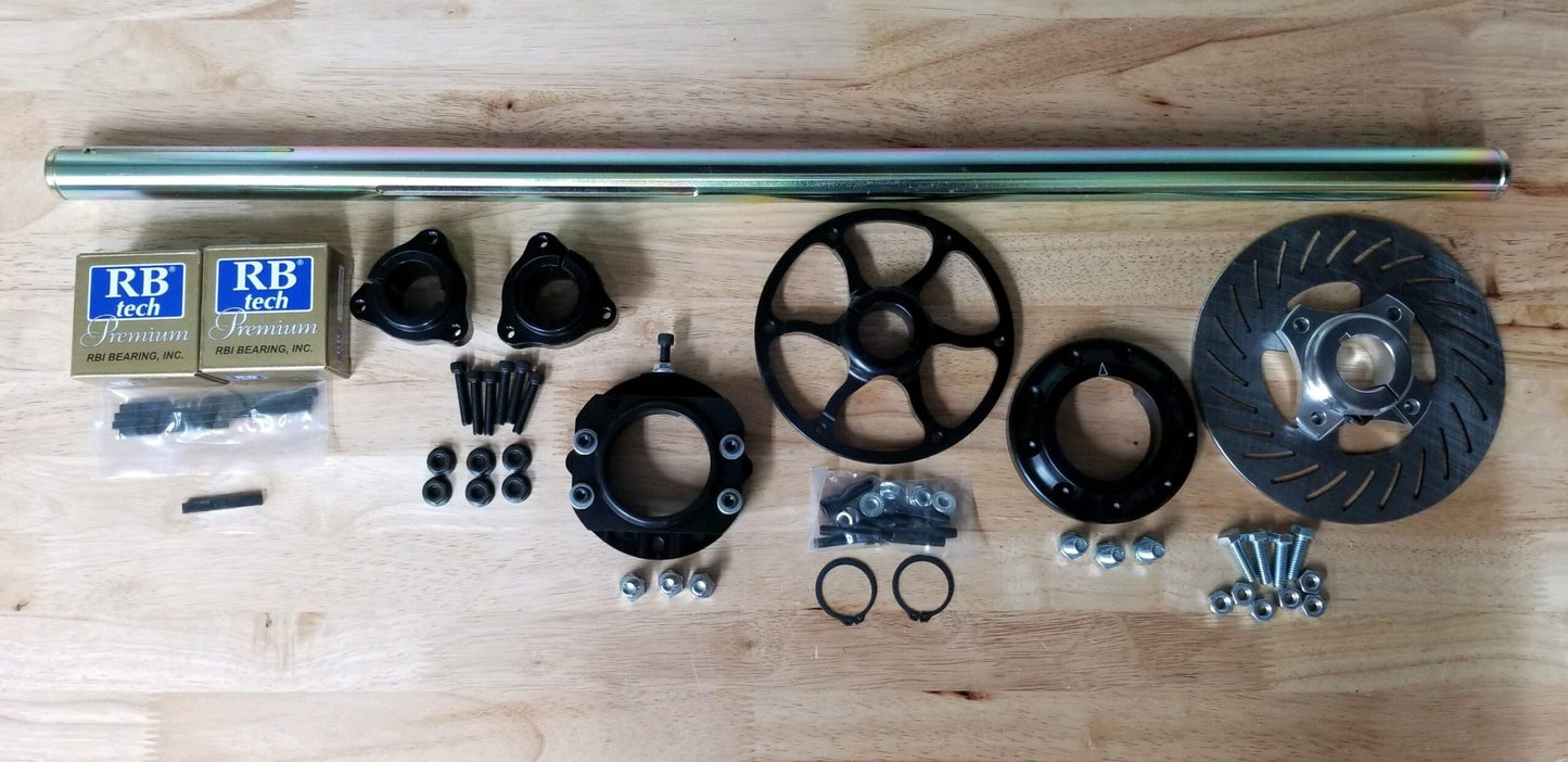 Rage Rear Axle Kit Complete Weight Jacker 33inch or 35 inch