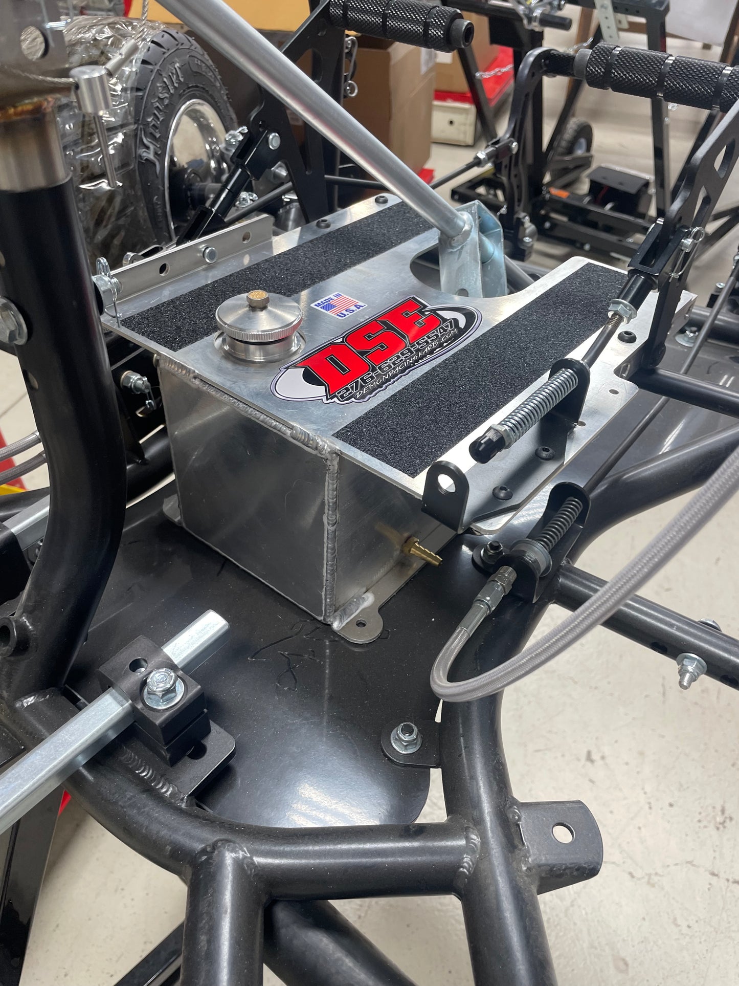 Gas Tank Pedal Riser Assembly