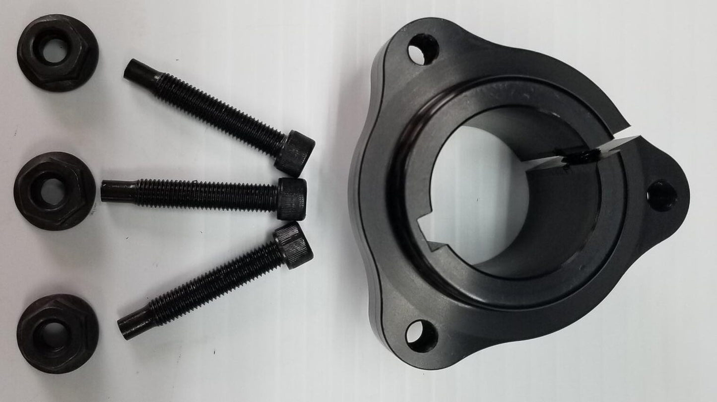 RHB-125 Rage Black Rear Hub 1-1/4