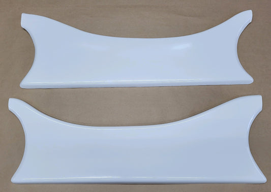 SPSW Rage White Plastic Swoop Sides- Fits Shorty Nerf Bars